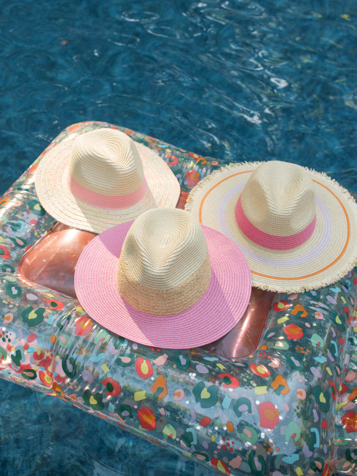 Pink Ray Beach Hat