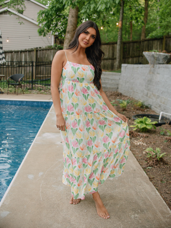 Presley Floral Maxi Dress