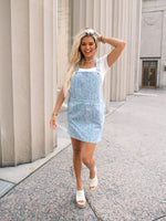 Paisley Please Overall Mini Dress