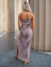 Adoring Glances Strapless Maxi Dress