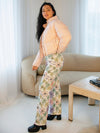 Bailey Straight Leg Pants- Multicolor