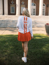 Whitney Rhinestone Pleated Skirt