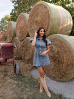 Denim Darling Washed Denim Dress