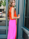 Love Color Block Pleated Pants