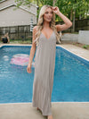 Butter Knit Maxi Dress - Taupe