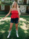 Ruby Strapless Top