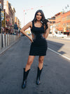 Vanessa Mini Dress - Black