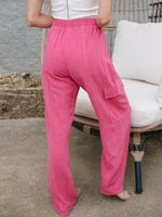 Natalie Linen Cargo Pants