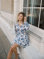 Eliza Long Sleeve Wrap Dress