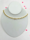 White Magnetic Choker Necklace