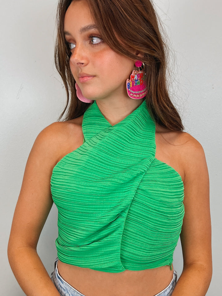 Beaded Birthday Cake Earrings