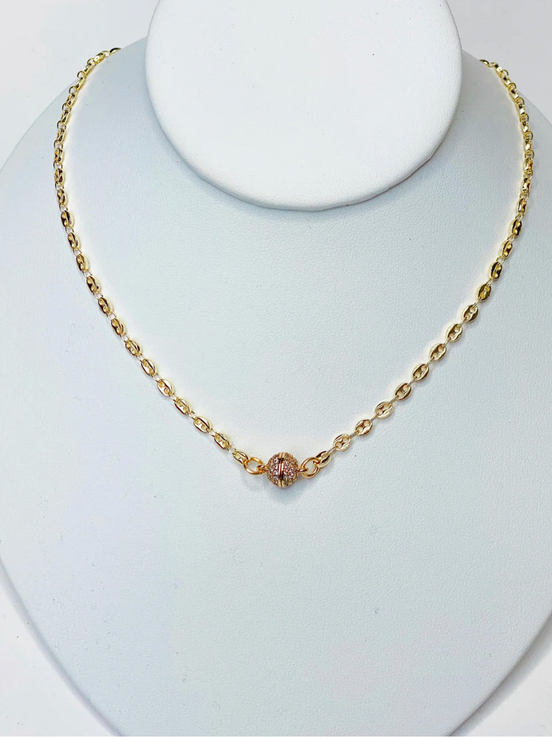 Gold Magnetic Necklace