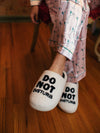 Cozy "Do Not Disturb" Slippers